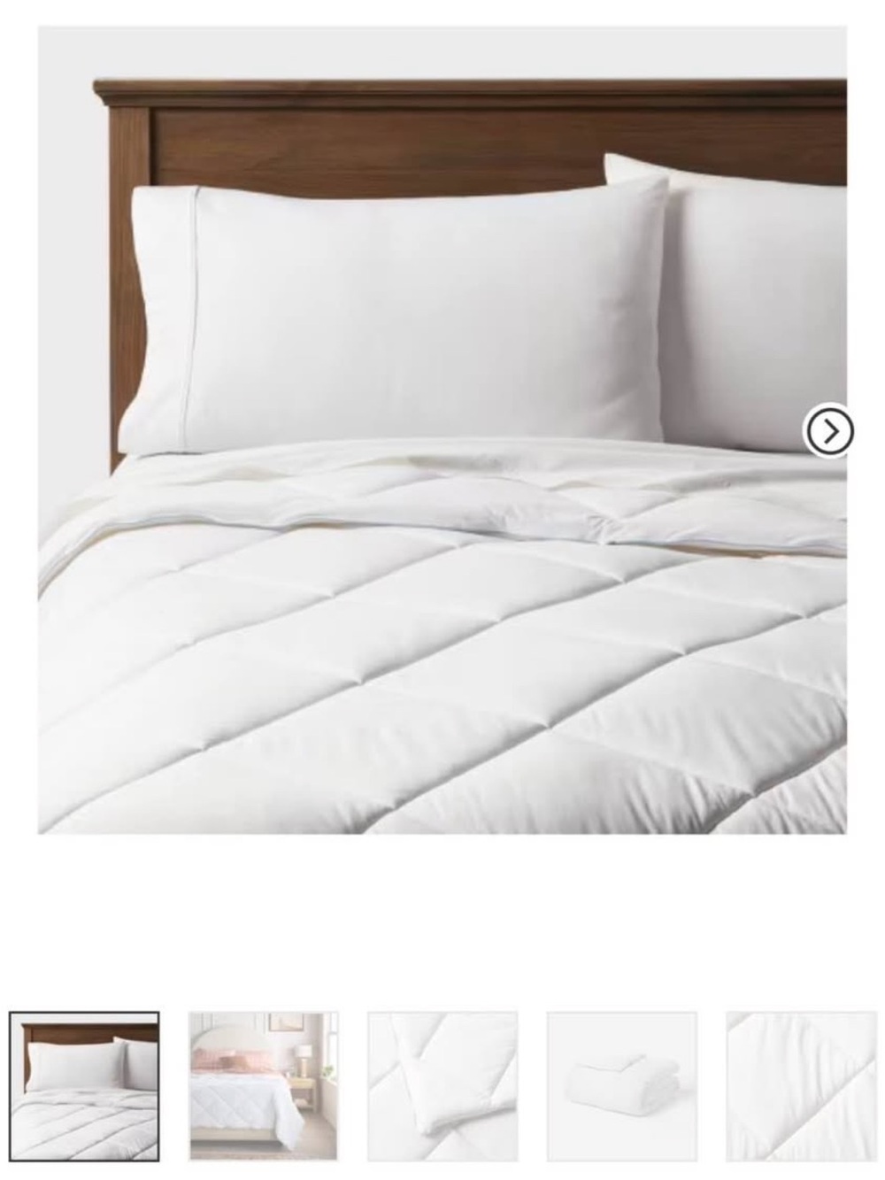 Cool Touch Down Alternative Duvet Insert - Threshold - Twin XL